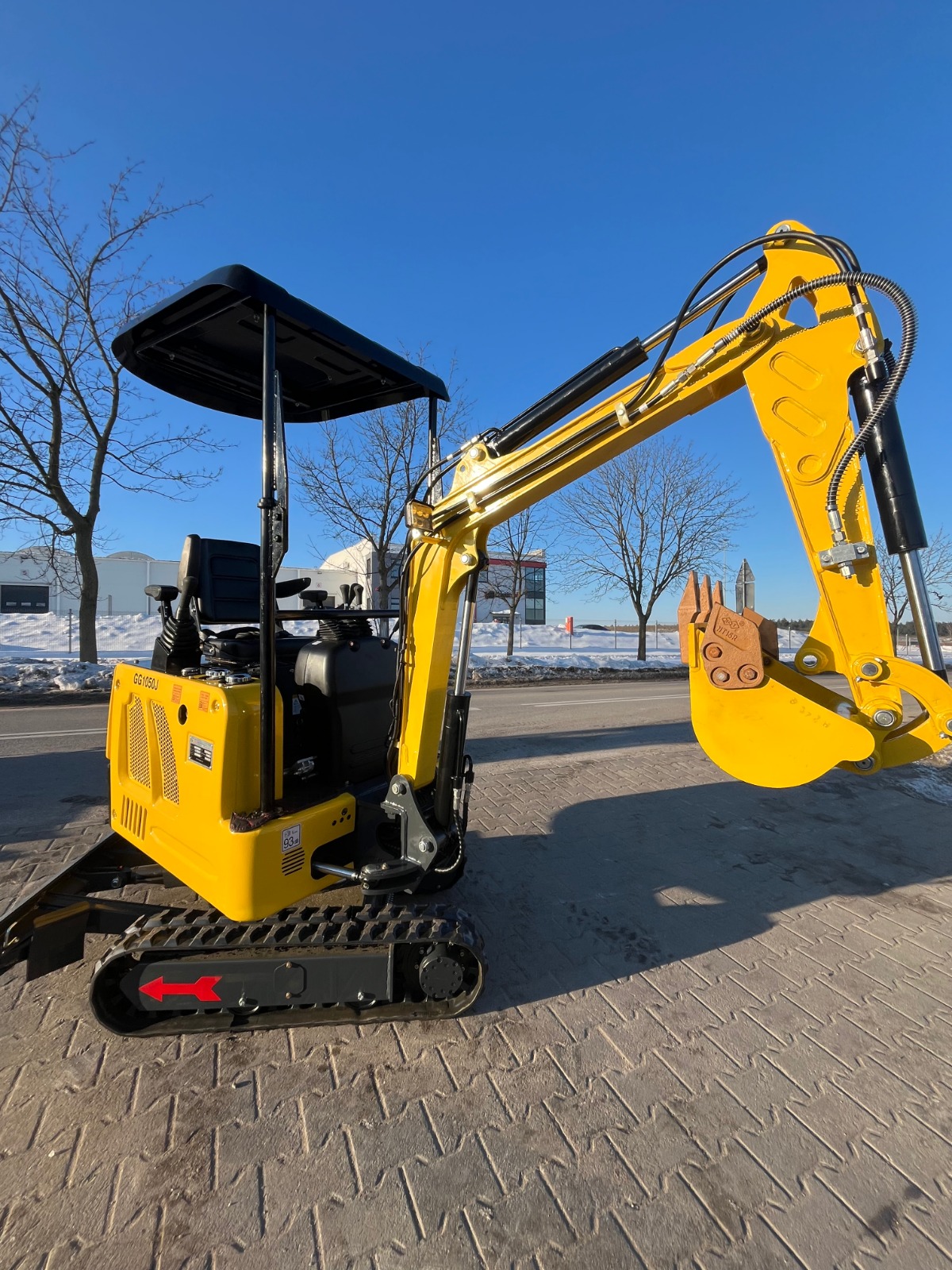 GG1050J Bagger Joystick-Steuerung + 380 mm Schaufelㅤㅤ