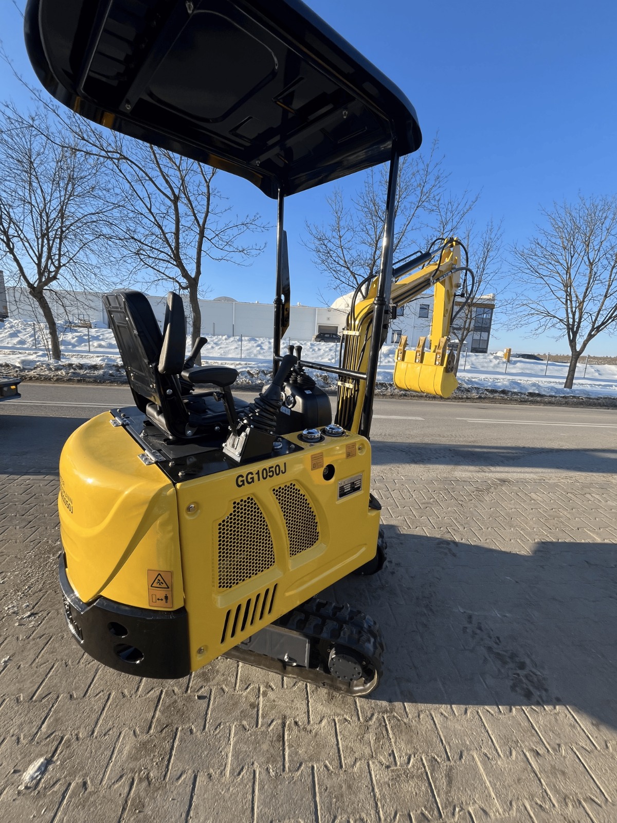 GG1050J Bagger Joystick-Steuerung + 380 mm Schaufelㅤㅤ
